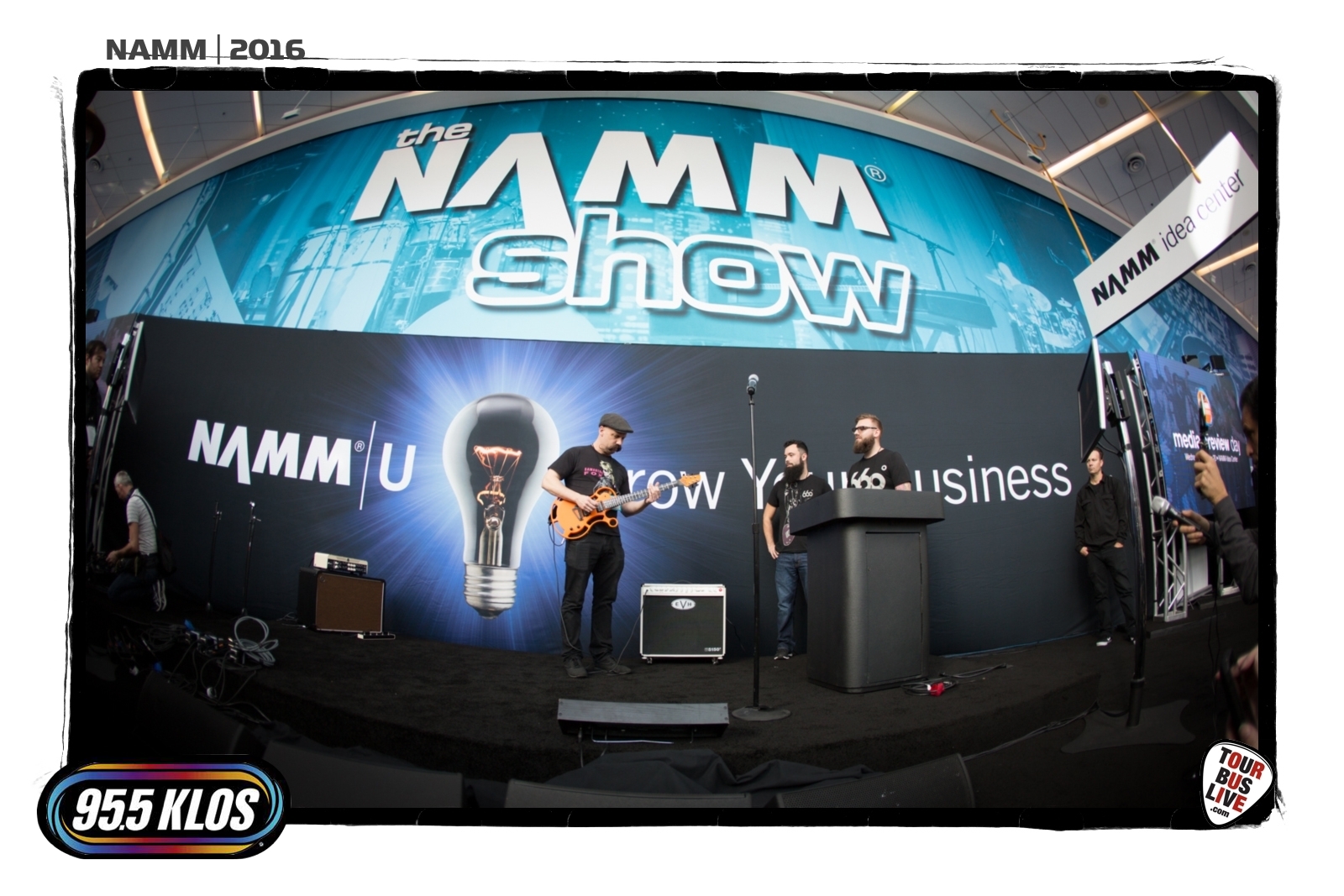 NAMM 2016. © 2016 TourBusLive.com.