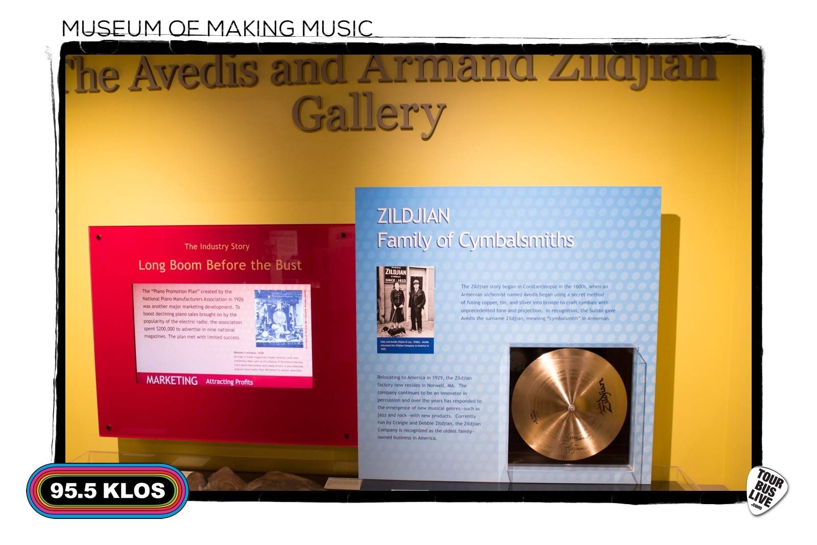 Museum of Making Music, Carlsbad, California. © 2017 TourBusLive.com