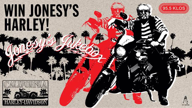 Win Jonesys Harley