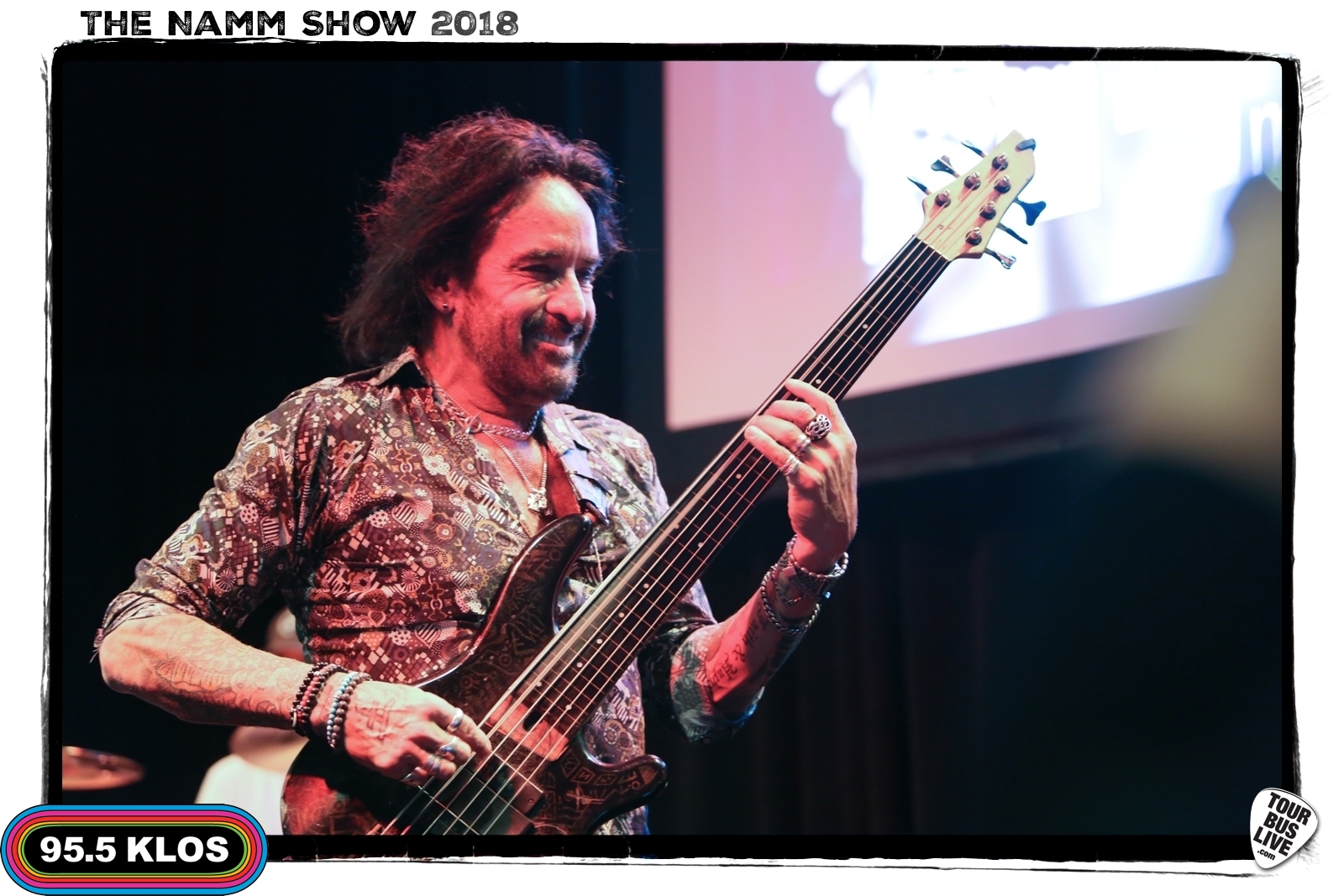 The NAMM Show, Anaheim Convention Center, CA., 1/25/18. © 2018 TourBusLive.com