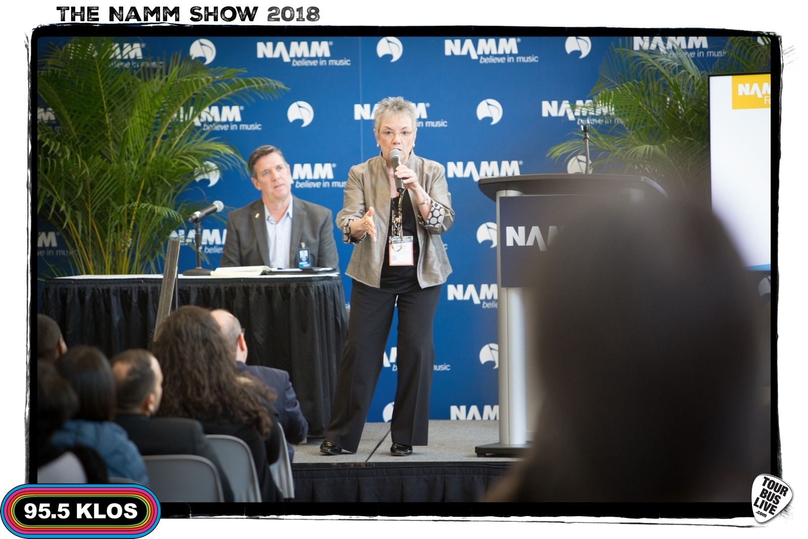 The NAMM Show, Anaheim Convention Center, CA., 1/27/18. © 2018 TourBusLive.com
