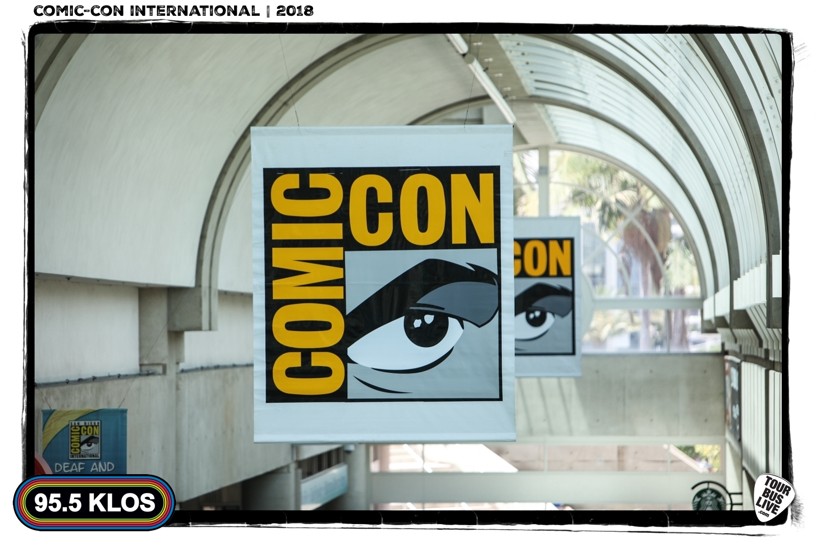 Comic-Con International: San Diego, CA., 2018.  ©2018 TourBusLive.com