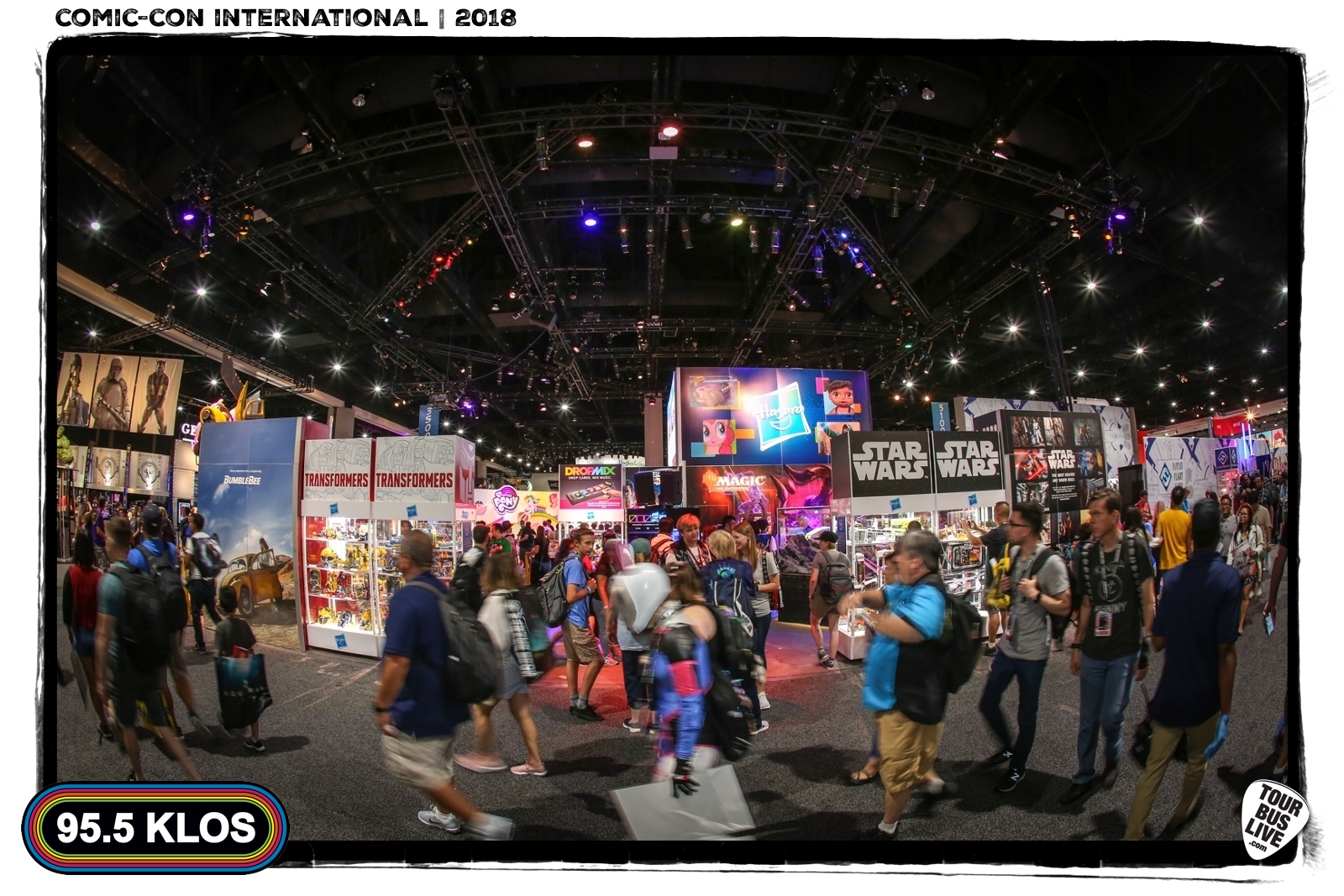 Comic-Con International: San Diego, CA., 2018.  ©2018 TourBusLive.com