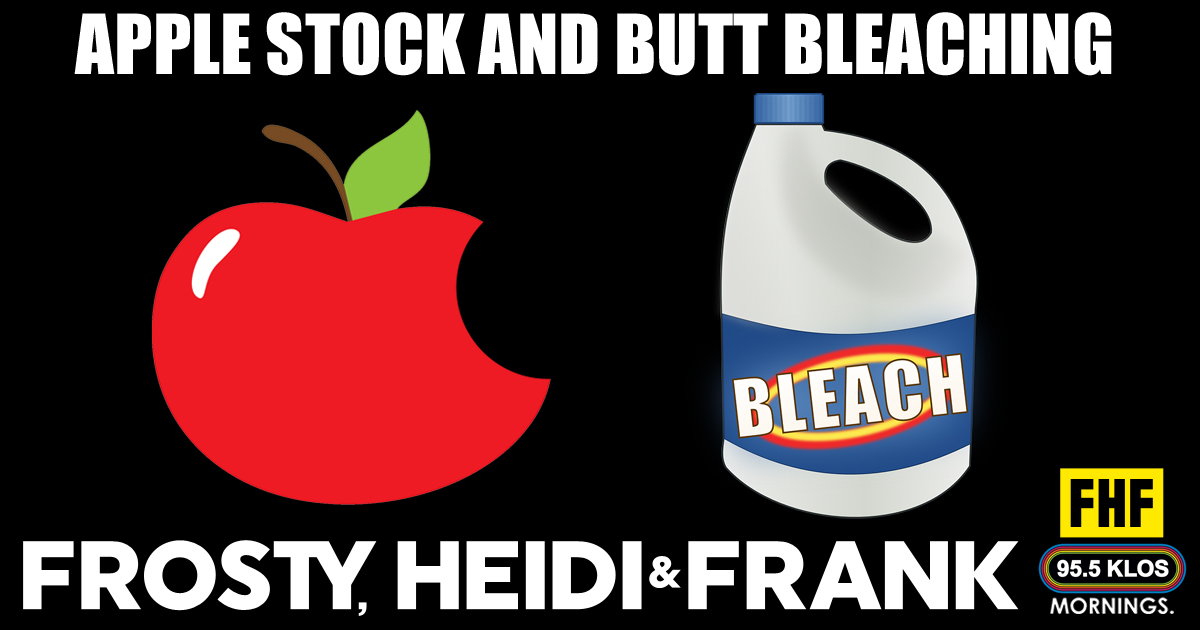 Apple Stock and Butt Bleaching
