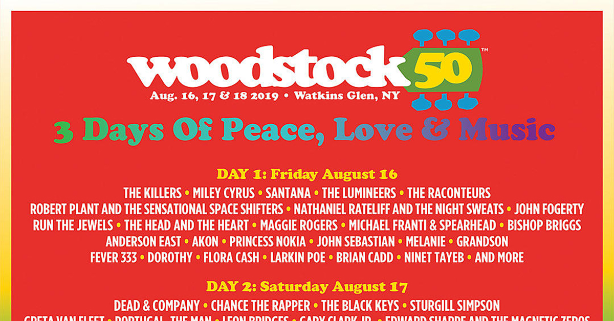 Woodstock 50 Is Officially Canceled