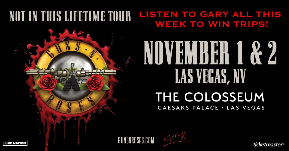 Win a Trip to Guns N’ Roses’ Not In This Lifetime Tour!