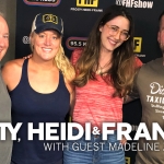 Frosty, Heidi and Frank with guest Madeline Zima