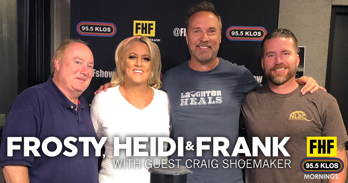 Frosty, Heidi and Frank with guest Craig Shoemaker