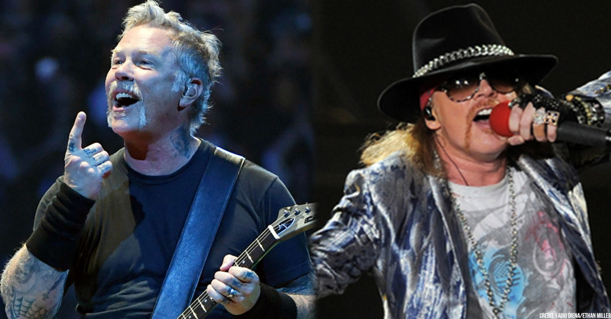 Metallica + Guns N’ Roses Featured On Forbes Highest-Paid Celebrities List