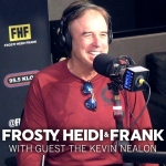 Frosty, Heidi and Frank with guest Kevin Nealon