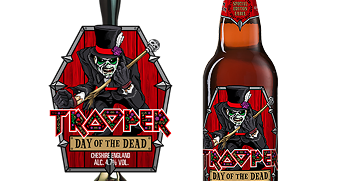 Iron Maiden Unveil Limited Edition ‘Day of the Dead’ Trooper Beer