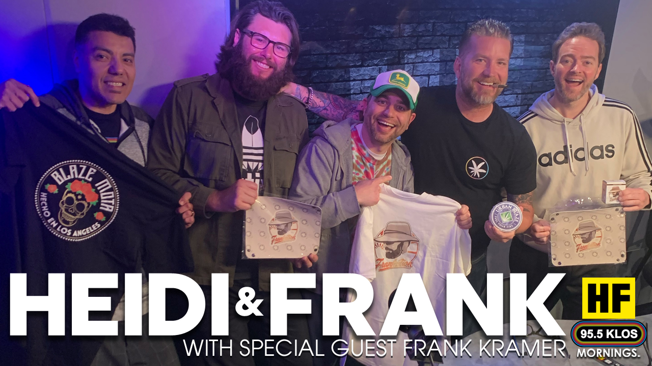 Heidi and Frank with guest Frank Kramer